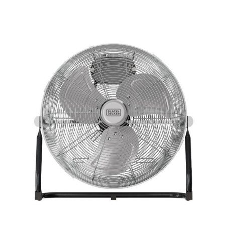 Ventilatore black+decker bxeff61e silenzioso a 3 velocita 60w acciaio