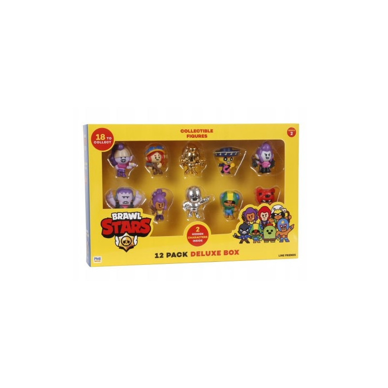 Set figurine p.m.i. kids world brawl stars s2 in una scatola deluxe