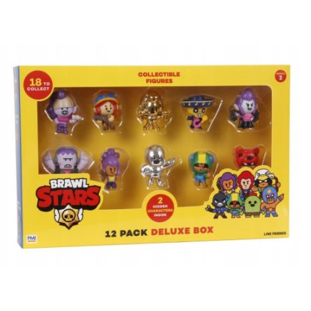 Set figurine p.m.i. kids world brawl stars s2 in una scatola deluxe
