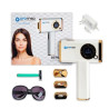 Epilatore laser oromed oro-ipl ice per peli e corpo 48w bianco