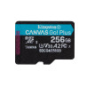256gb scheda di memoria kingston canvas go! classe 10 nero [sdcg4/256gbsp]