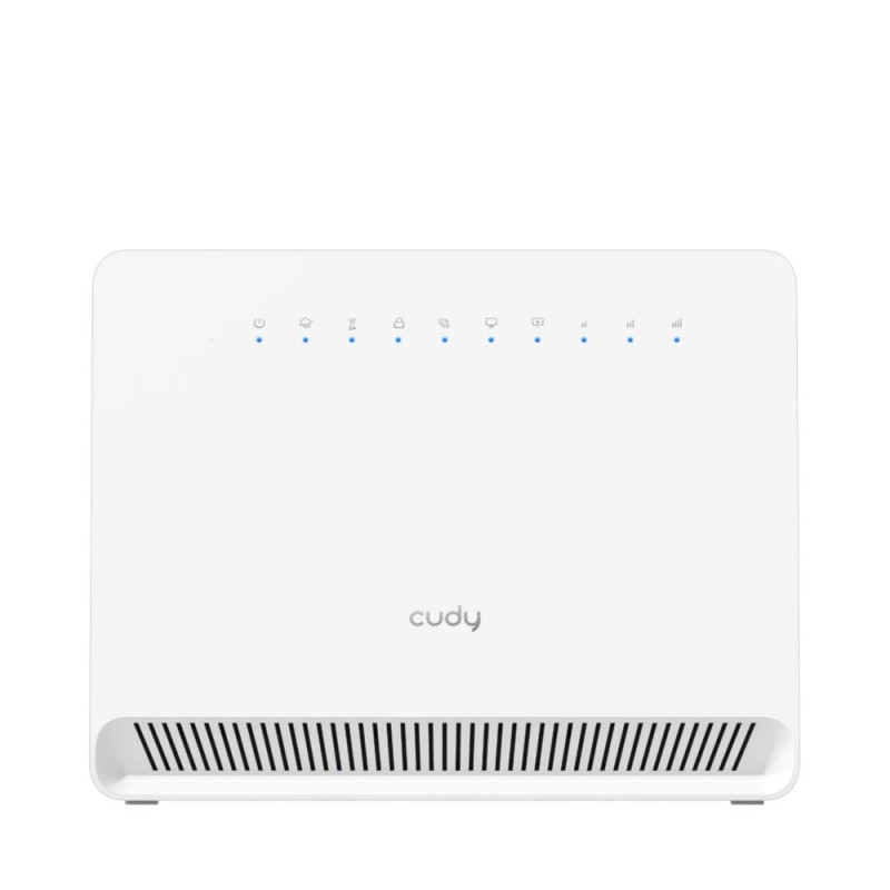 Router cudy wifi icu-lt400v 4g/wifi/volte/300mbps/bianco [lt400v]