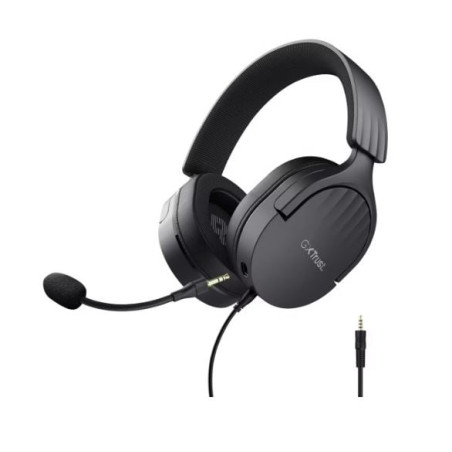 Cuffie da gioco trust gxt 489 fayzo a padiglione cablato 3.5mm nero