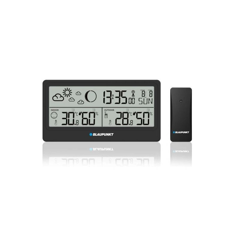 Stazione meteorologica blaupunkt ws20bk con sensore esterno nero