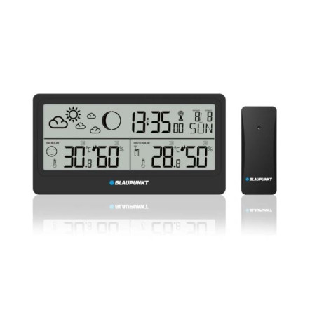 Stazione meteorologica blaupunkt ws20bk con sensore esterno nero