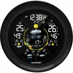 Stazione meteorologica blaupunkt ws65bk app con sensore esterno nero