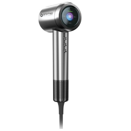 Asciugacapelli oromed 1600w argento/grigio [oro- f1 sonic]