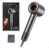 Asciugacapelli oromed professionale 1600w argento/grigio [oro-f9