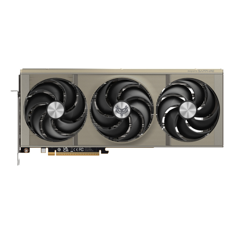 Scheda video sapphire nitro+ radeon rx 9070xt 16gb gaming oc (uefi)