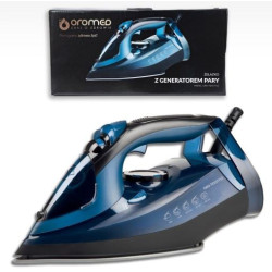 Ferro da stiro oromed oro-texstyle a vapore 3200w nero/blu [oro-texstyle]