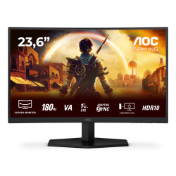 Monitor led 23.6" aoc c24g42e full hd 1920x1080/4ms/classe e/nero