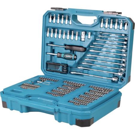 Set utensili makita e-17980 231pz + custodia blu [e-17980]
