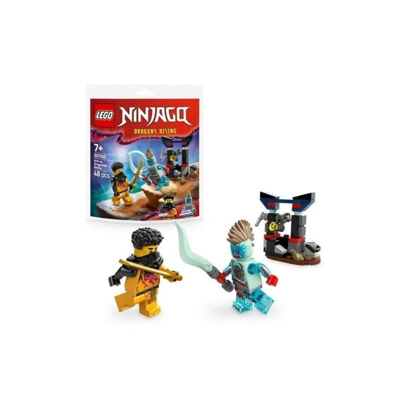 Gioco da costruzione lego ninjago la battaglia dei dragoniani di