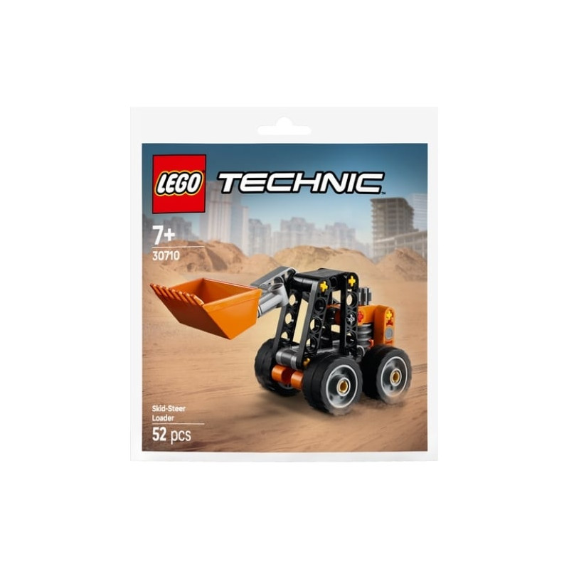 Gioco da costruzione lego technic minipala 17x18x3cm 52pz [30710]