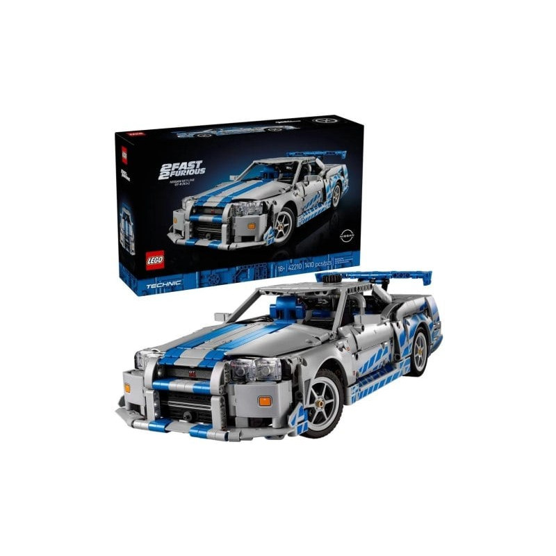 Gioco da costruzione lego technic 2 fast 2 furious nissan skyline