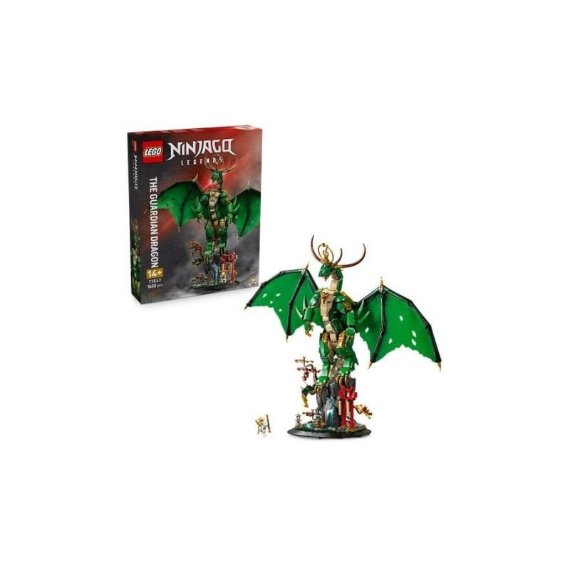 Gioco da costruzione lego ninjago il guardiano del drago con figurina