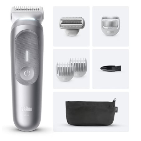 regolabarba braun bodygroomer series 7 bg7550 2in1 grigio