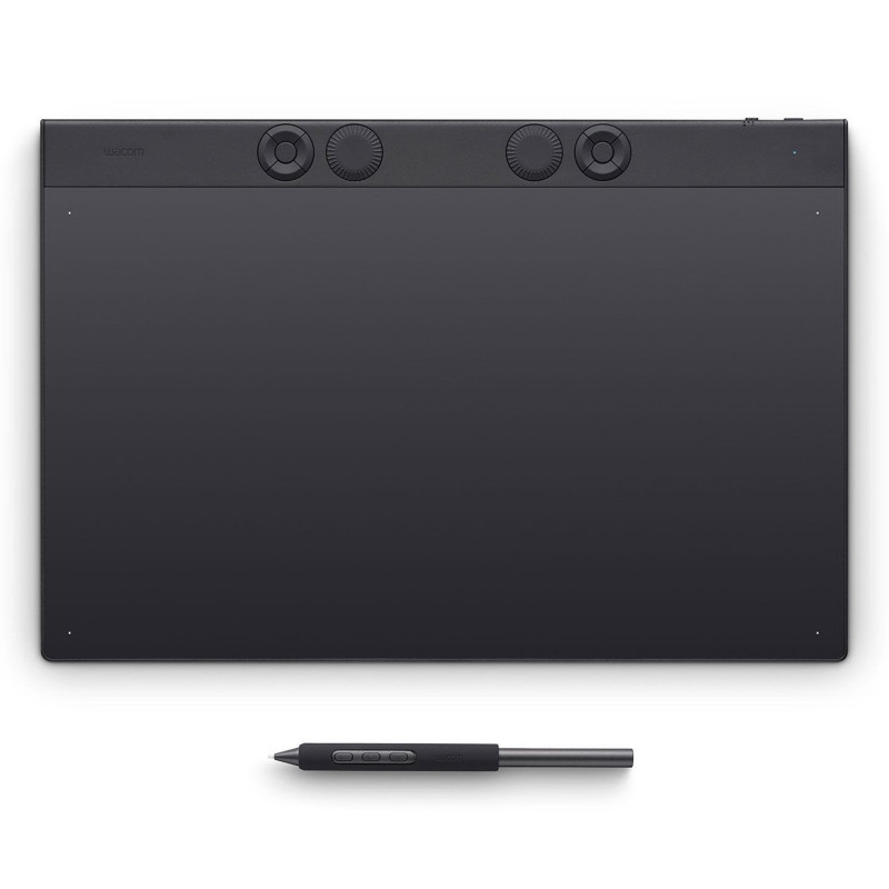 Tavoletta grafica wacom intuos pro large usb/bluetooth nero [ptk870k0b]
