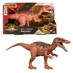 Figurina mattel dinosauro baryonyx jurassic world: rinascimento 33cm