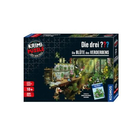 Puzzle kosmos crime i tre investigatori il fiore della rovina multicolore