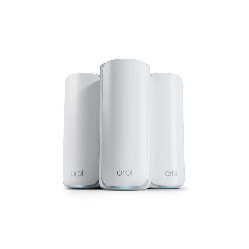 Access point netgear orbi 770 wireless tri-band wi-fi 7 bianco