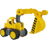 Giocattolo big power worker veicolo escavatore classico giallo [800054845]
