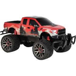 Modellino carrera rc 2.4ghz ford f-150 raptor 1/14 rosso/nero