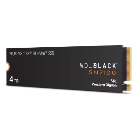 Ssd 4tb western digital sn7100 m2/pcie nero [wds400t4x0e-00cja0]