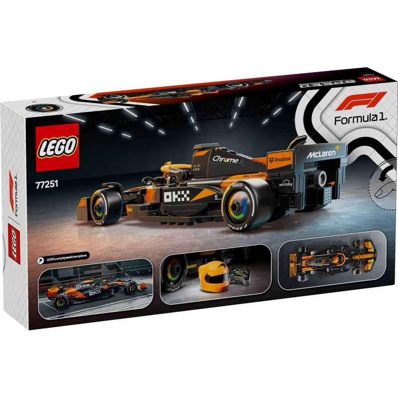 Lego 77251 speed champions mclaren f1 team mcl38 [77251]