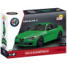 Modellino alfa romeo giulia quadrifoglio (verde) [cobi-24605]
