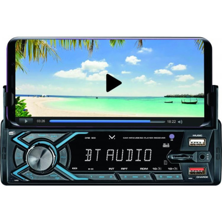 Autoradio majestic dab 900 dab+/rds fm 180w nero