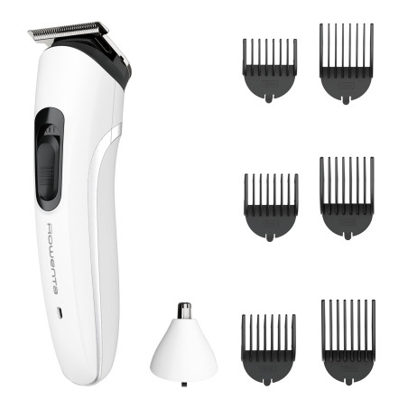 Regolabarba rowenta trim & style 8in1 bianco