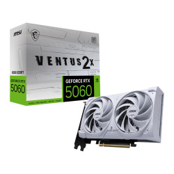 Scheda video nvidia msi geforce rtx 5060 8gb gddr7 128bit bianco