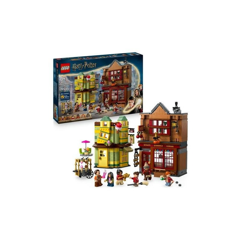Gioco da costruzione lego harry potter forniture di quidditch di