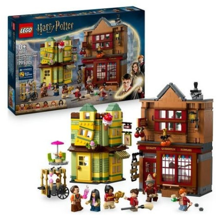 Gioco da costruzione lego harry potter forniture di quidditch di