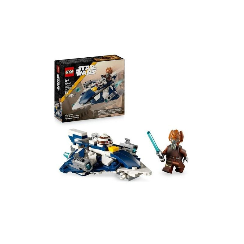 Gioco da costruzione lego star wars microfighter jedi starfighter