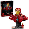 Gioco da costruzione lego marvel busto di iron man mk4 multicolore