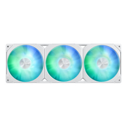 Dissipatore cpu a liquido aio asus prime lc 360 argb 3x120mm bianco