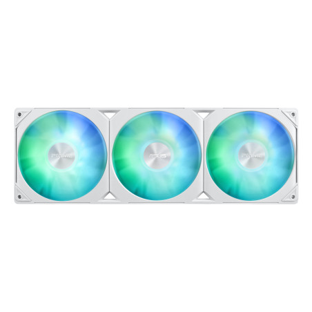Dissipatore cpu a liquido aio asus prime lc 360 argb 3x120mm bianco