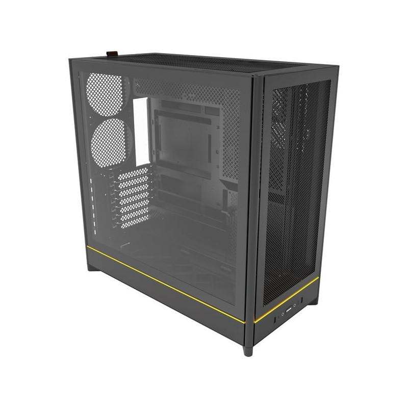 Case montech hs01 argb midi-tower atx nero [hs01 (b)]