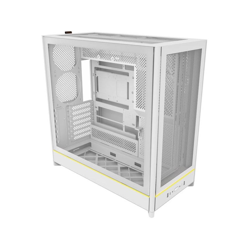 Case montech hs01 argb midi-tower atx bianco [hs01 (w)]