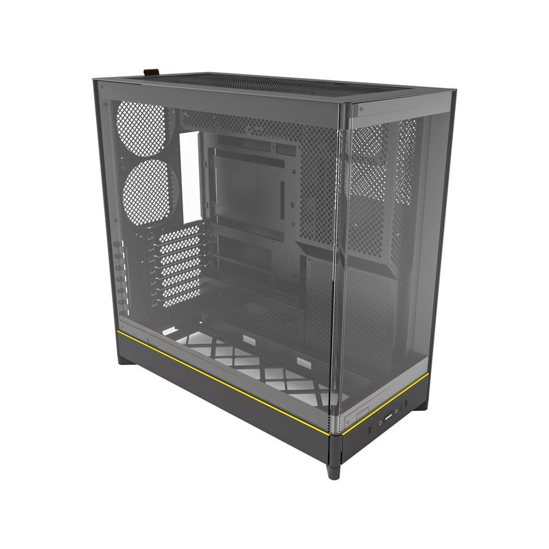 Case montech hs02 argb midi-tower atx nero [hs02 (b)]