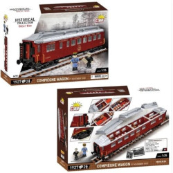 Modello cobi treno compiegne vagone 1918 [cobi-6291]