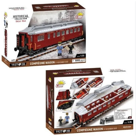 Modello cobi treno compiegne vagone 1918 [cobi-6291]