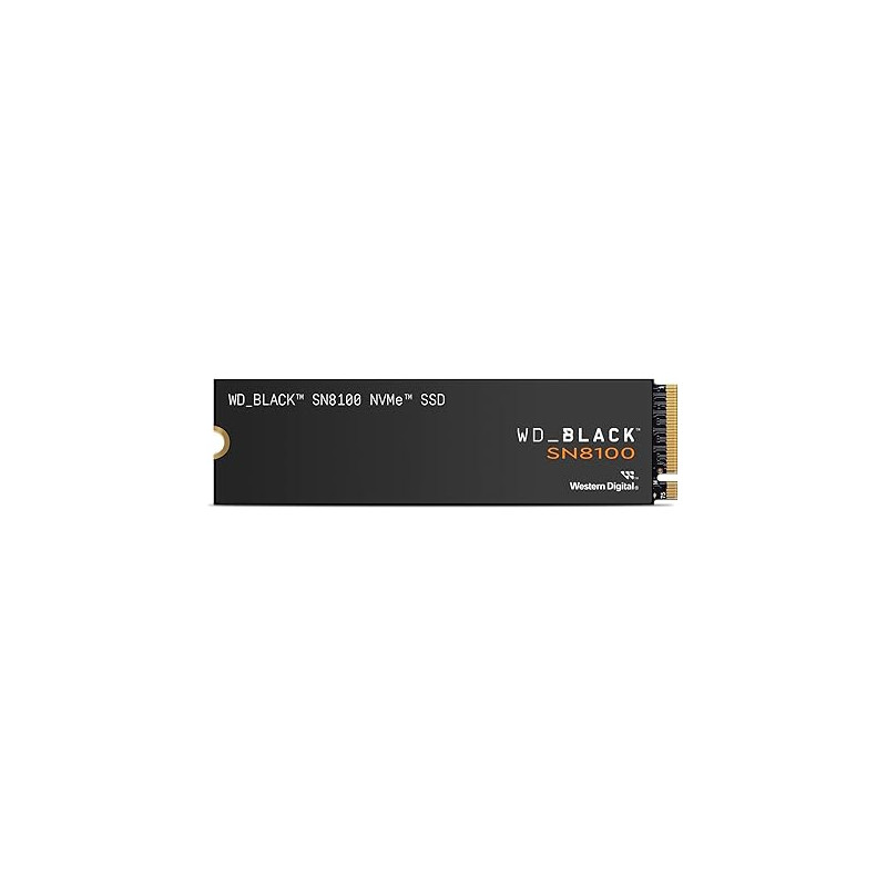 Ssd 1tb western digital black sn8100 m.2 nero [wds100t1x0m]