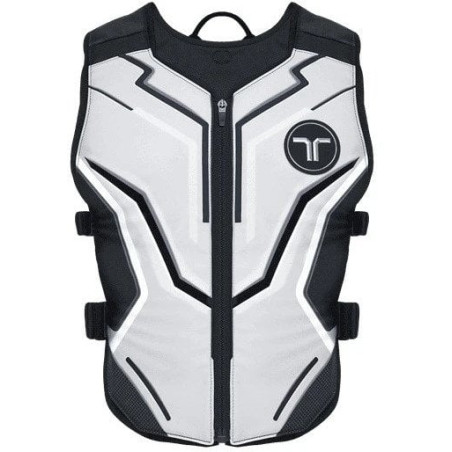 Gilet tattile bhaptics tactsuit air ash 3.5mm/usb/bluetooth/wifi