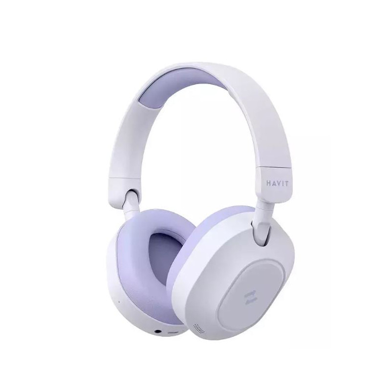 Cuffie havit h668bt wireless/bluetooth con microfono viola [h668btpurple]