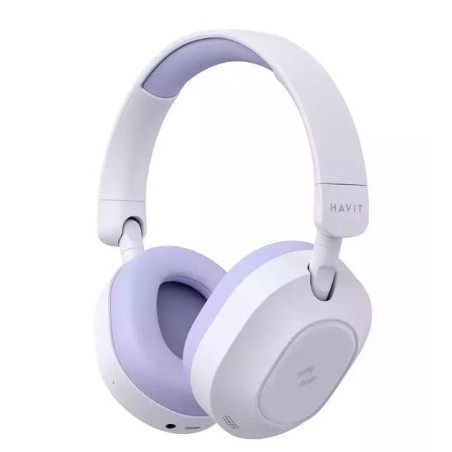 Cuffie havit h668bt wireless/bluetooth con microfono viola [h668btpurple]