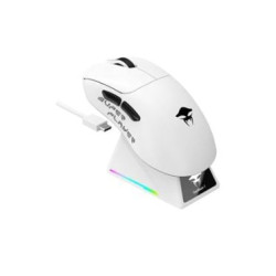 Mouse havit starblaze-1 gaming senza fili ottico 26000dpi nero/bianco