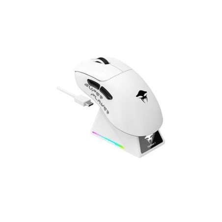 Mouse havit starblaze-1 gaming senza fili ottico 26000dpi nero/bianco